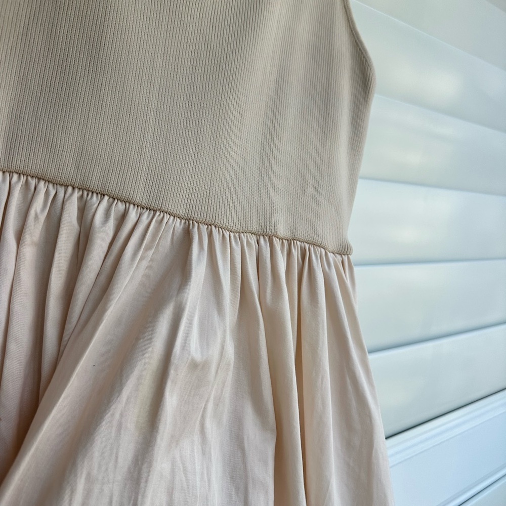 Vestique Cream Ribbed Top - Picture 2 of 5